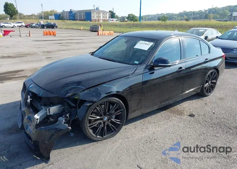 2014 BMW 335I z USA, uszkodzony, nr VIN WBA3A9G59ENS65426